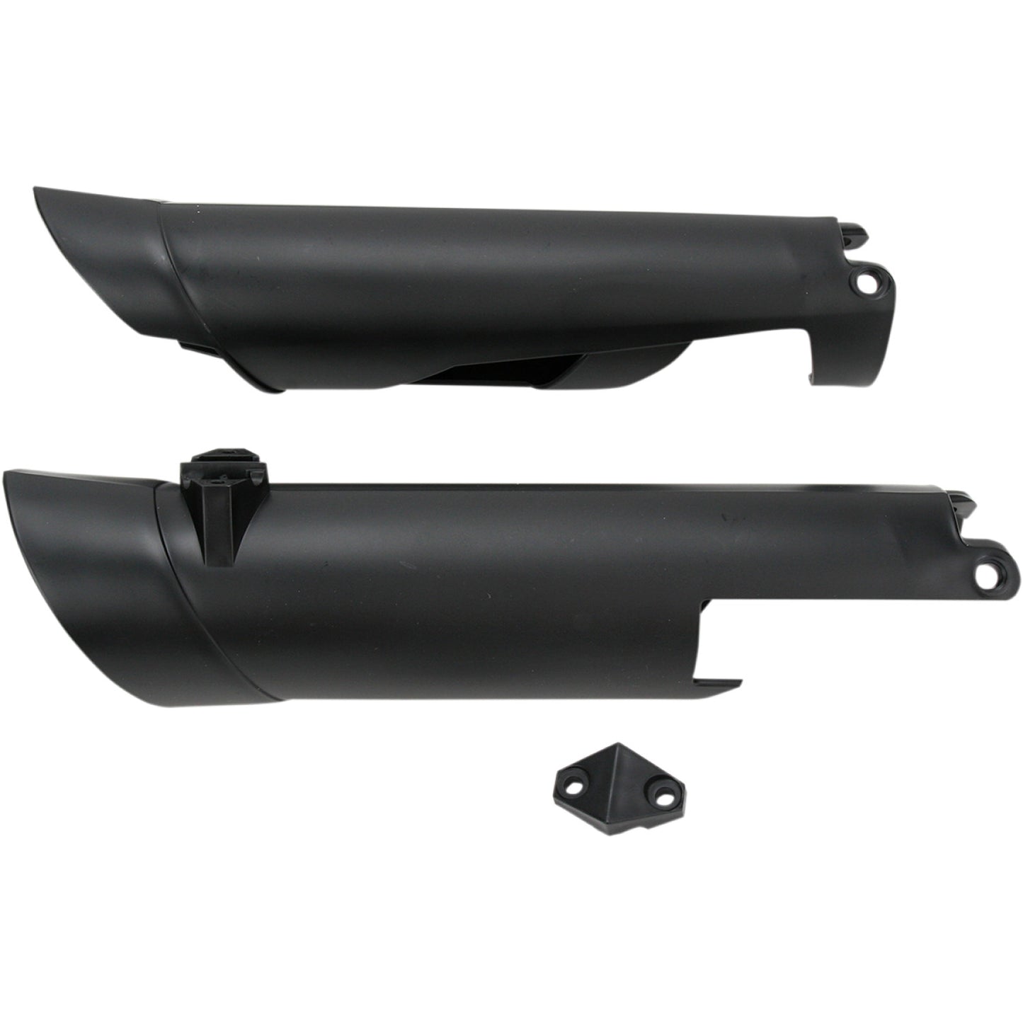 Acerbis Lower Fork Covers for Inverted Forks - Black 2113750001