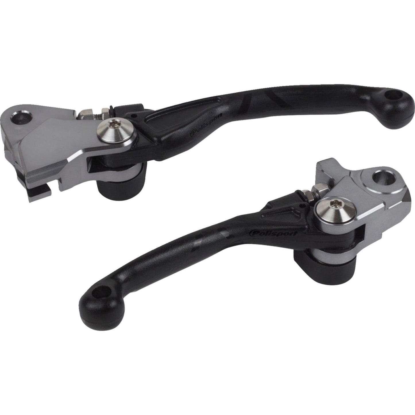 POLISPORT Pivot Unbreakable Lever Set - Black 8487200024 by Polisport