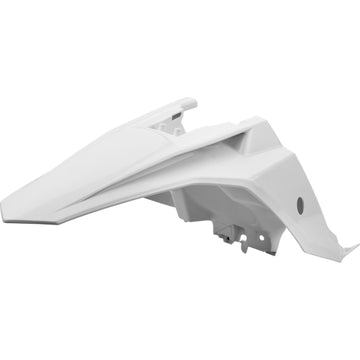 POLISPORT Fender - Rear - White - SX 65 8572300001 by Polisport