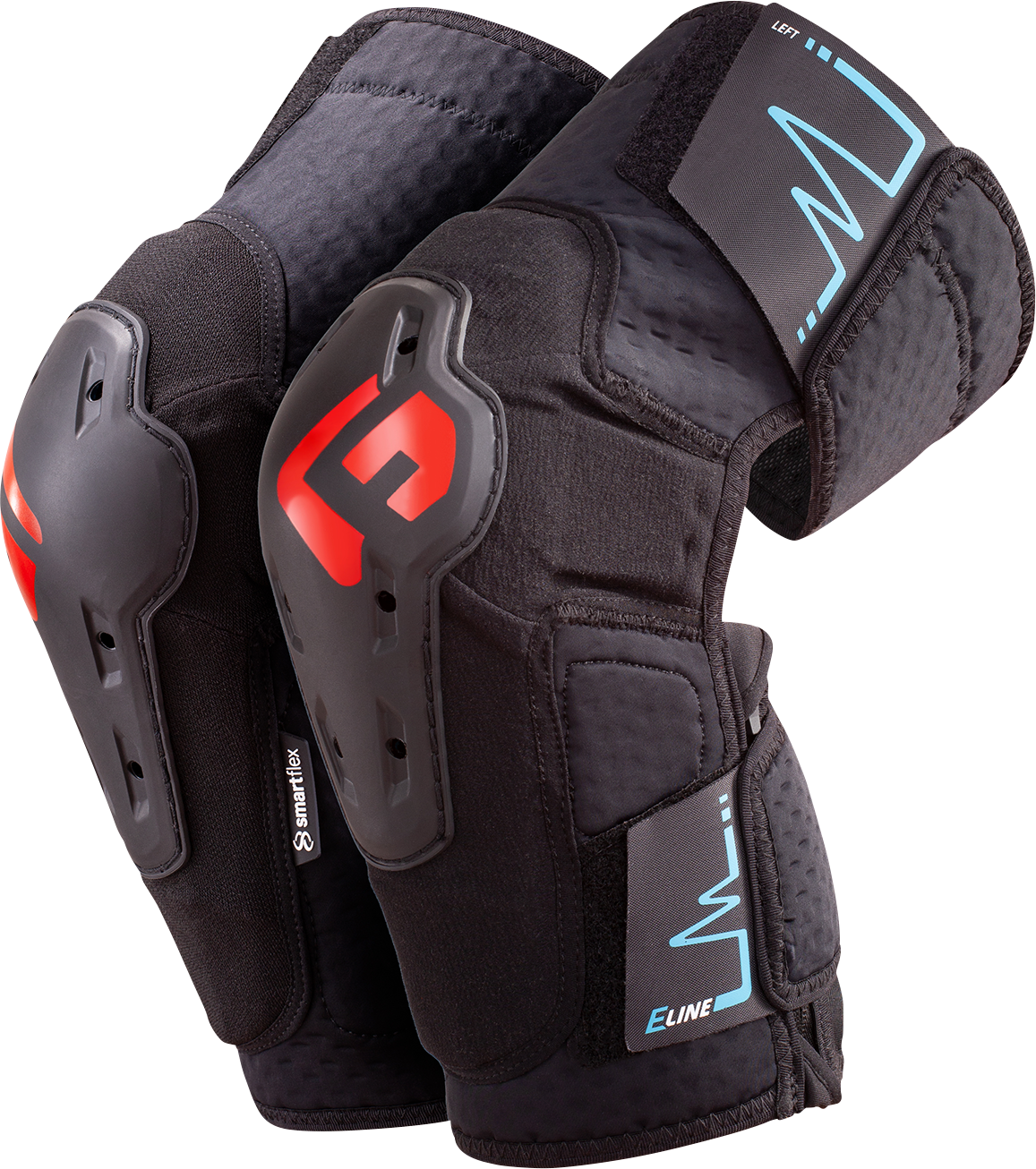 G-FORM E-Line Mountain Bike Knee Guards - Black - XL KP0802016