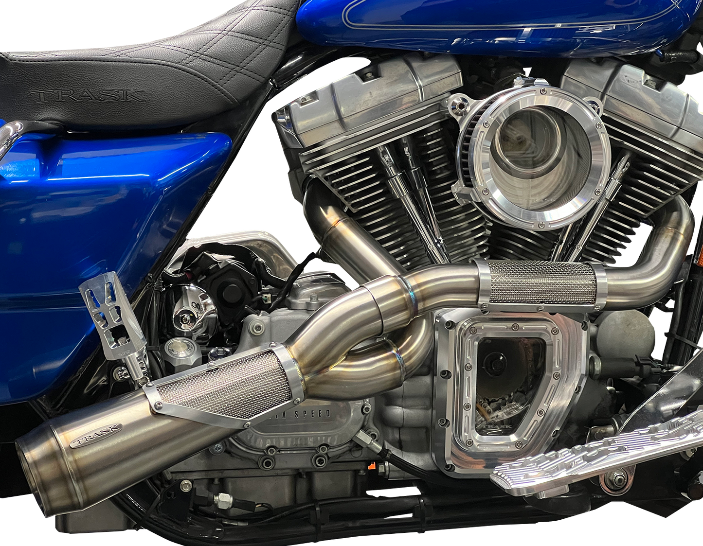 TRASK 2-into-1 Big Sexy Exhaust System - Raw Stainless Steel TM-5120