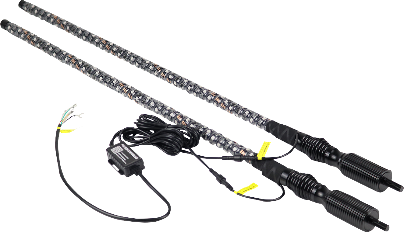 WHIPITLIGHTRODS 3' Light Rod - Magnetic Base MAG-CHSBTR-131