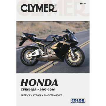 CLYMER Manual - Honda - CBR600RR '03-'06 CM220