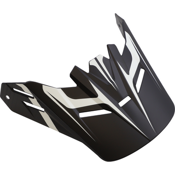 Z1R Youth Rise Visor Kit - Flame - Black 0132-1487