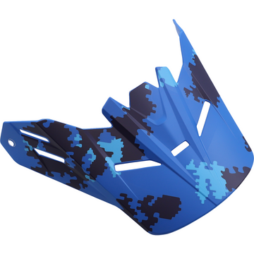 Z1R Youth Rise Visor Kit - Digi Camo - Blue 0132-1495
