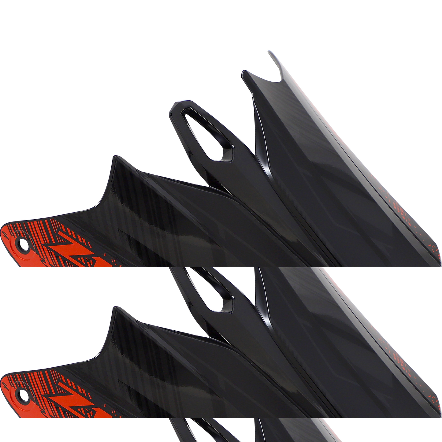 Z1R F.I. MIPS? Visor Kit - Fractal - Red 0132-1572