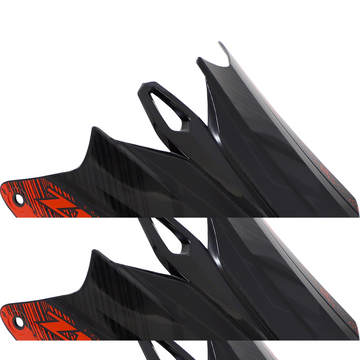 Z1R F.I. MIPS? Visor Kit - Fractal - Red 0132-1572