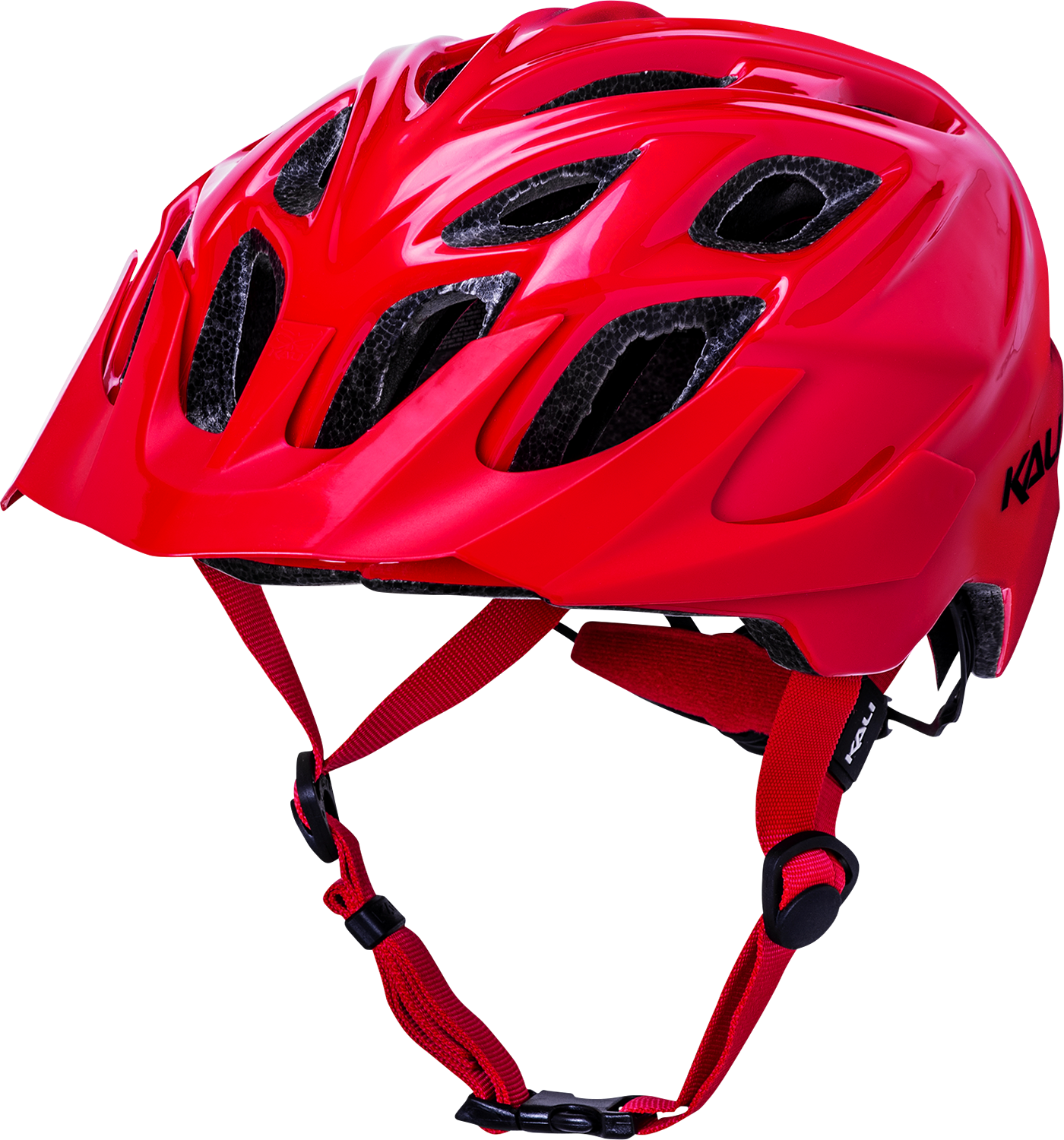 KALI Chakra Solo Helmet - Gloss Red - S/M 0221222116