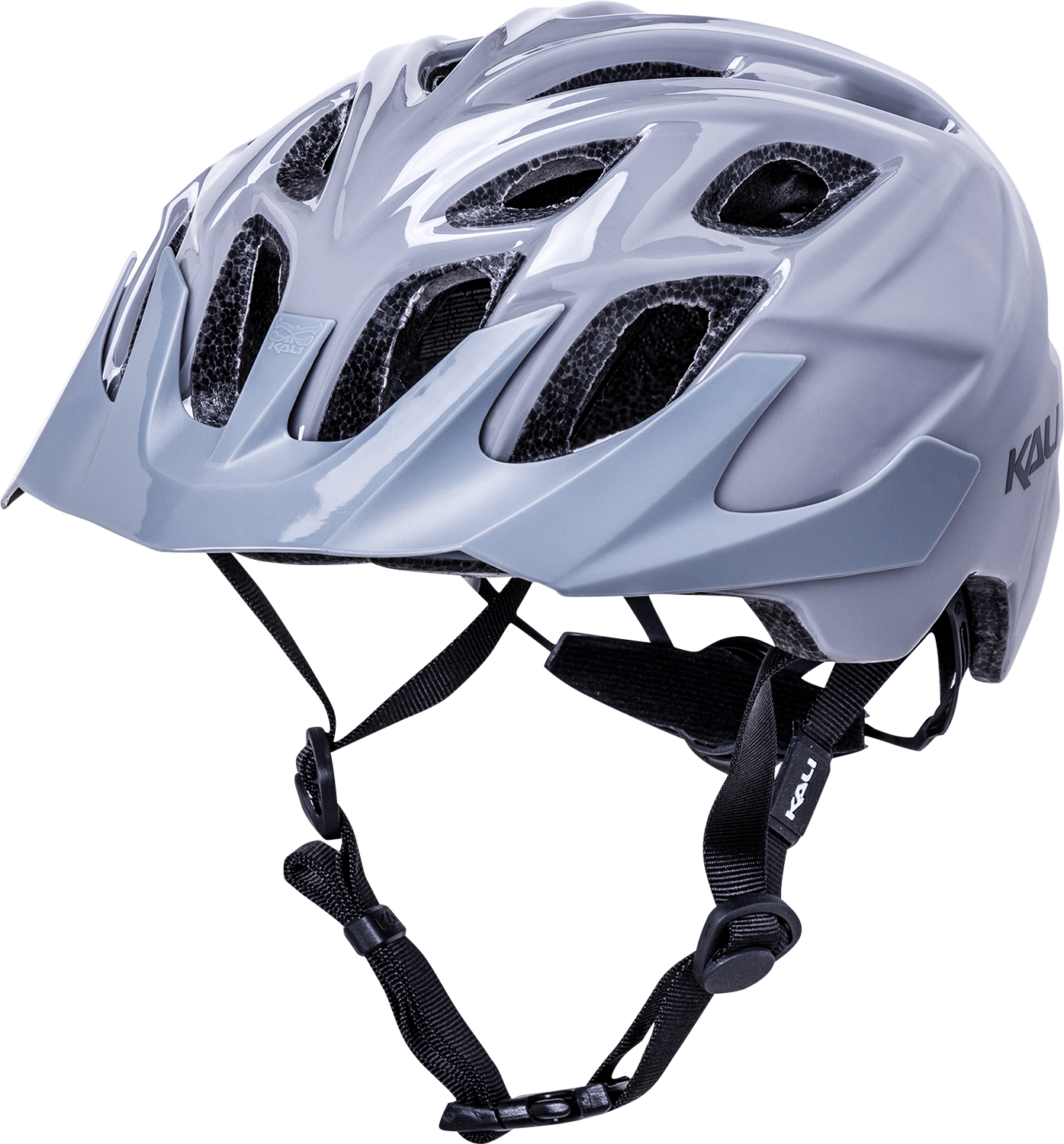KALI Chakra Solo Helmet - Gloss Gray - L/XL 0221222127