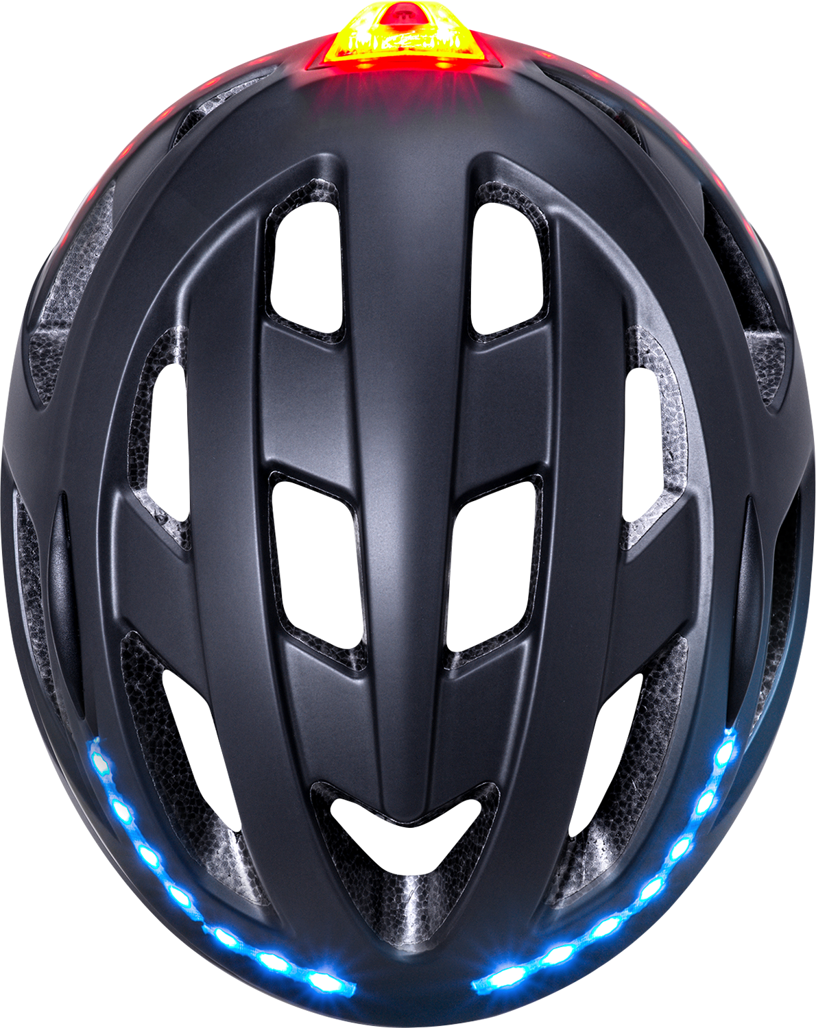 KALI Central Lit Helmet - Matte Black - L/XL 0250521217