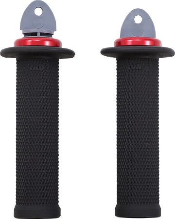 ODI Ruffian ATV/PWC Grips - Black/Red J33RFB-R