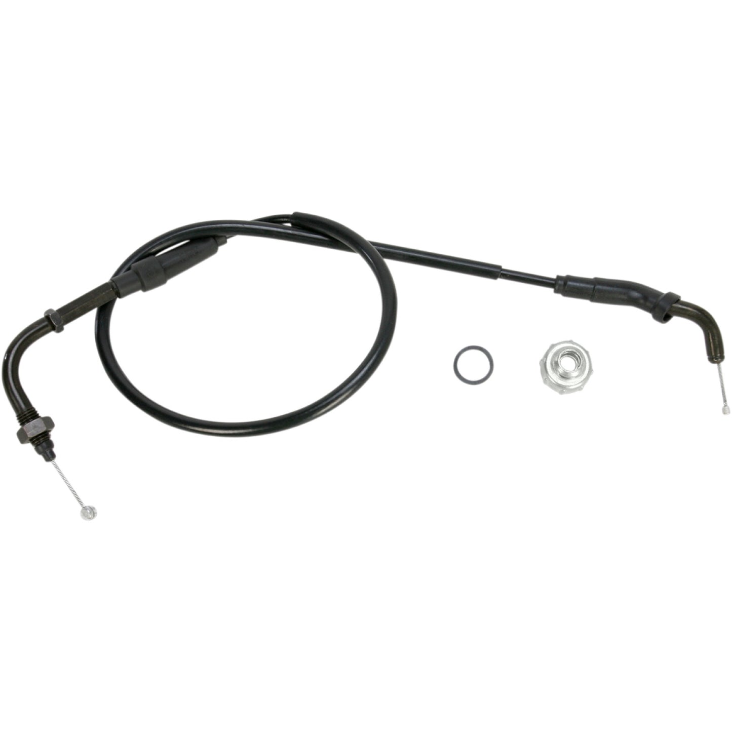 Motion Pro Black Vinyl Throttle Cable - Pull - Honda 02-0439