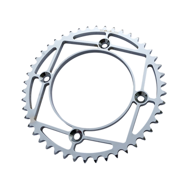 Rear Sprocket Chromoly Stl/Zir 48t 428 Chrome Yam