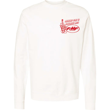 FMF Top Shelf Fleece - White - Medium FA24121900BONMD