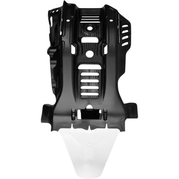 Acerbis Skid Plate - Large - Black/White - Gas Gas | Husqvarna | KTM 2791671007