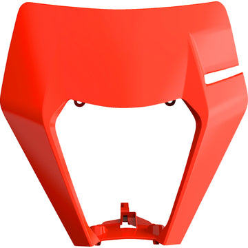 POLISPORT Headlight Mask - Fluorescent Orange 8666800005 by Polisport