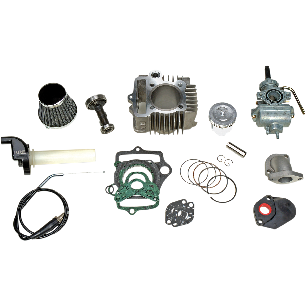 BBR MOTORSPORTS Engine Kit - 88cc Flat Top Big Bore with Cam - XR50R/CRF50F 411-HXR-5400