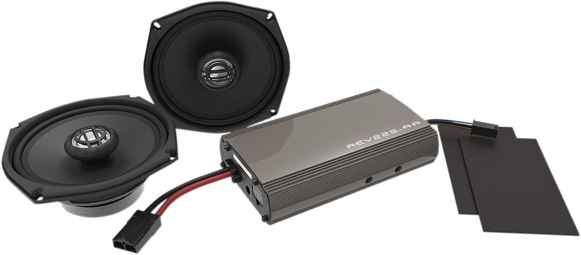 Hogtunes Front Speaker Kit - 225 W Amp 225 SG KIT-AA