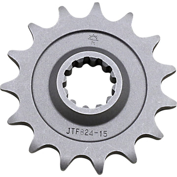 JT SPROCKETS Countershaft Sprocket - 15 Tooth JTF824.15 by JT Countershaft Sprockets Steel