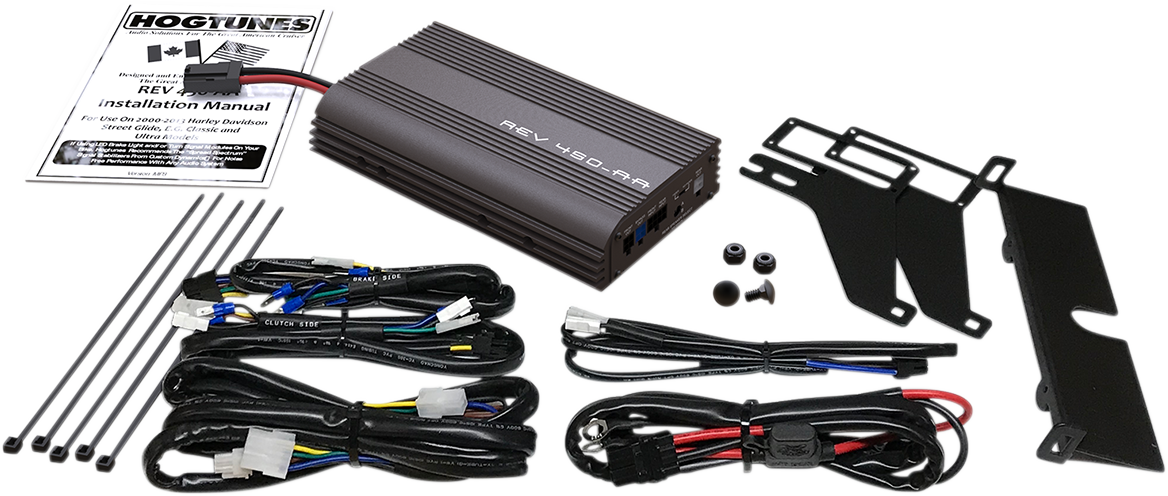Hogtunes 4-Channel Amplifier Kit - '98-'13 FLTR REV 450-AA