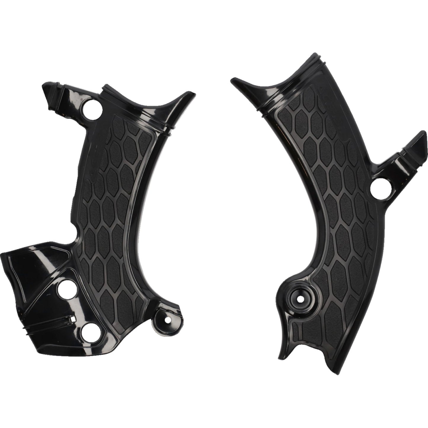 Acerbis X-Grip Frame Guards - Black - YZ 250F/450F 2981440001