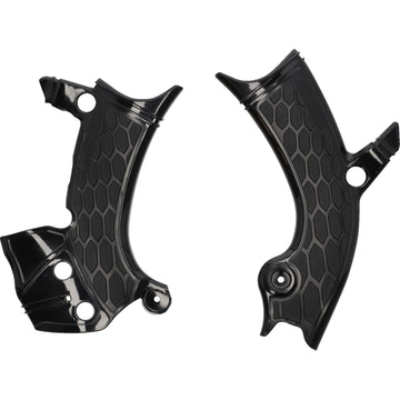 Acerbis X-Grip Frame Guards - Black - YZ 250F/450F 2981440001
