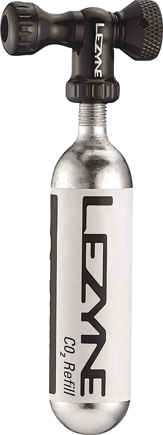 LEZYNE CO2 Dispenser/Inflator - Black - 25 g 1C2CTRLDRV204