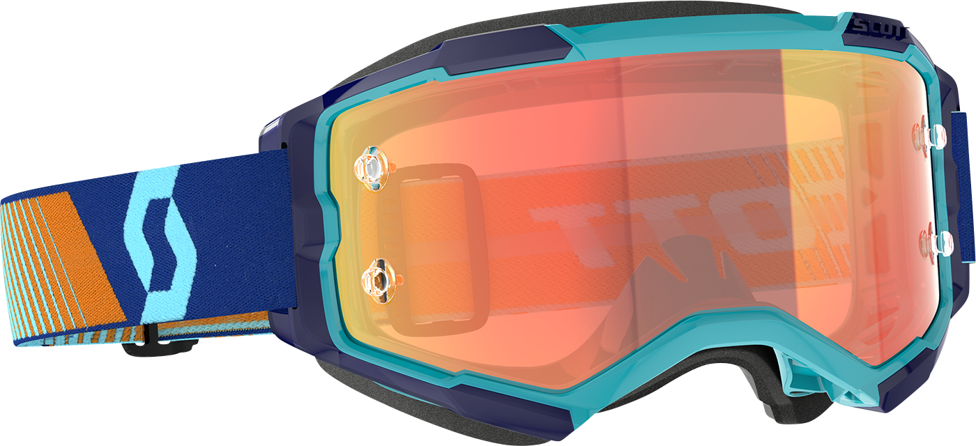 SCOTT Fury Goggle - Royal Blue/Orange - Orange Works 272828-7436280