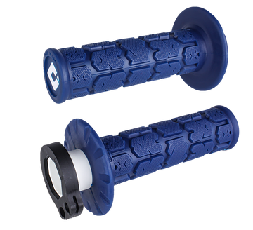 ODI V2 Rogue Lock-On Grips - Dark Blue H36RGDU
