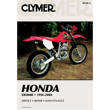 CLYMER Manual - Honda - XR400 CM3202