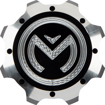 MOOSE RACING Gas Cap - Silver/Black - Can-Am 500-1001-PU by Moose Racing