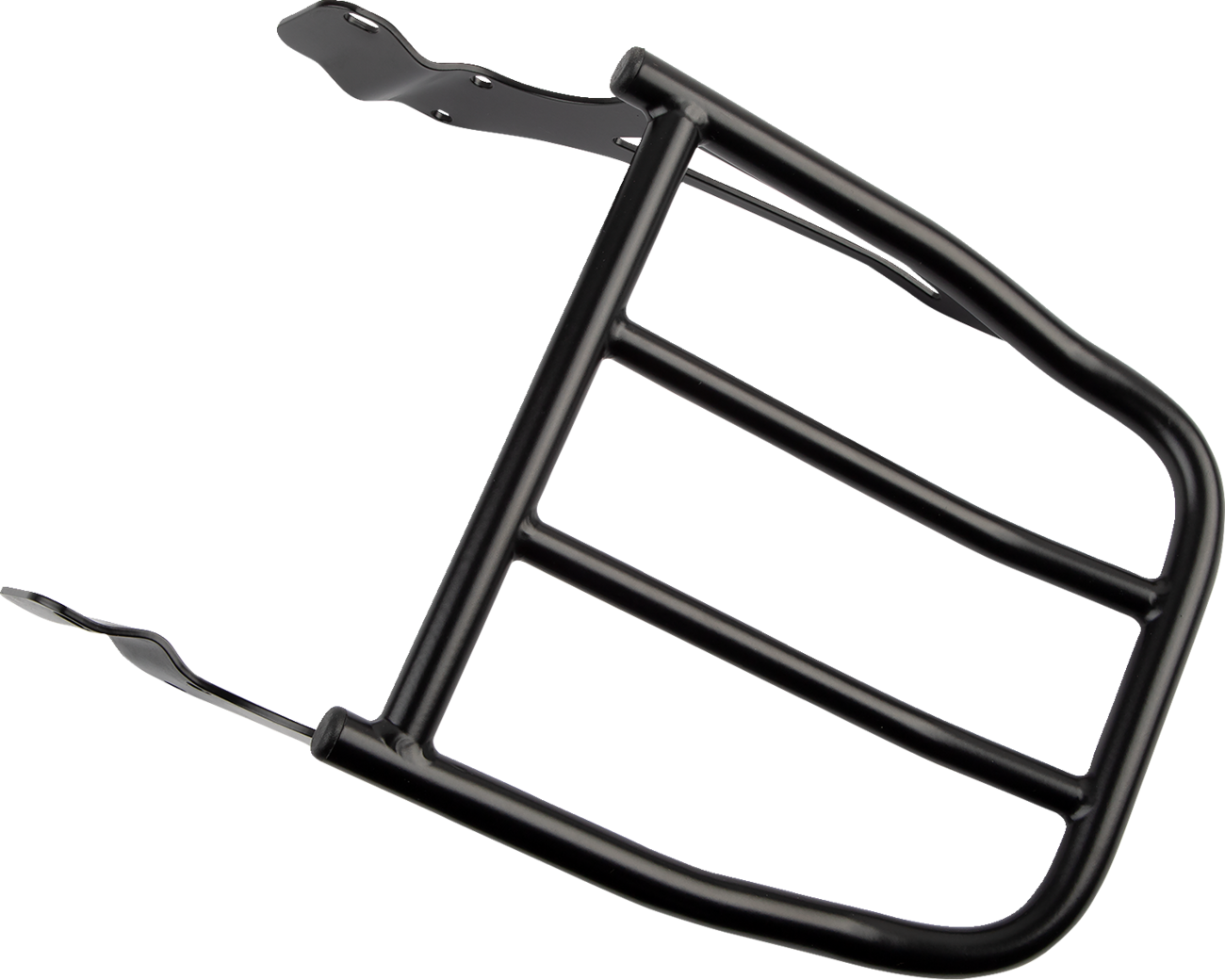 MOTHERWELL Luggage Rack For Tall Sissy Bar - Matte Black MWL-159-MB