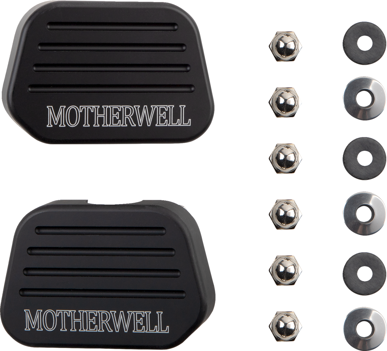 MOTHERWELL Luggage Rack For Tall Sissy Bar - Matte Black MWL-159-MB