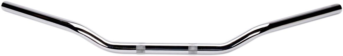 FLANDERS 1" Metric Cruiser Handlebar - Clubman Style - Chrome 650-08743
