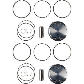 WOSSNER Piston Kit - 91.95 mm - Honda K8973DA-2
