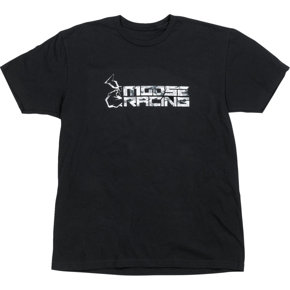 MOOSE OFFROAD Camo T-Shirt - Black - Large 3030-22725