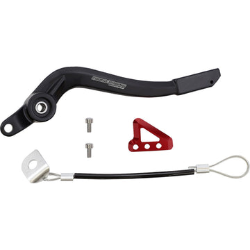 MOOSE OFFROAD Brake Pedal - Red - Gas Gas 82-0606-21-10