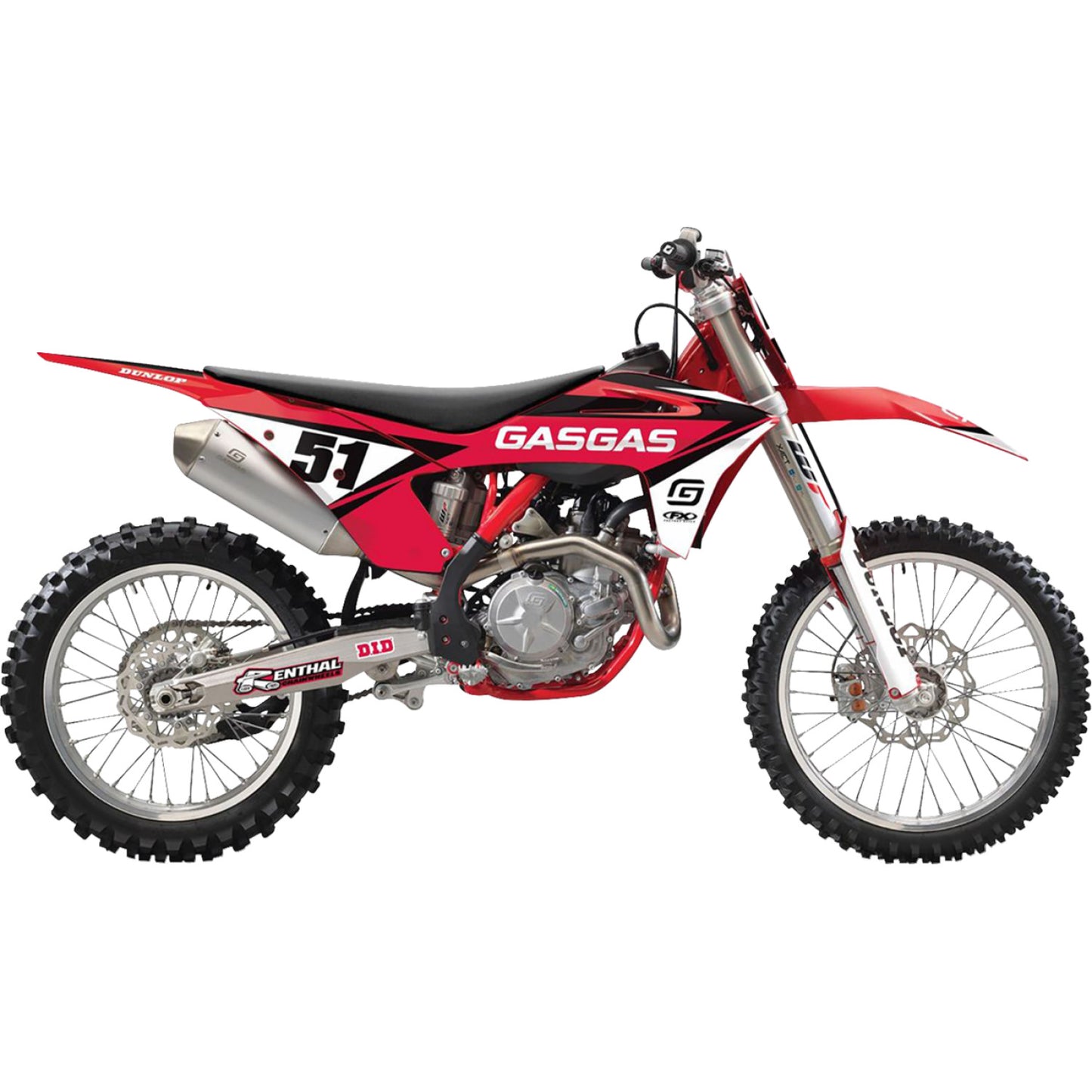 FACTORY EFFEX EVO 21 Graphic Kit - Gas Gas - MC 125-450F/EX 300-450F 28-02720