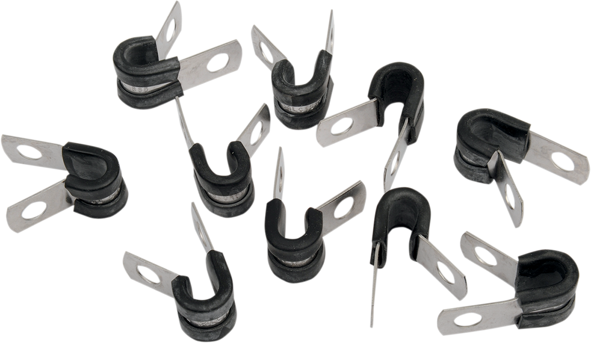 GARDNER-WESTCOTT Adel Clamps - Stainless Steel - 3/8" ID - 10 Pack 05-67006