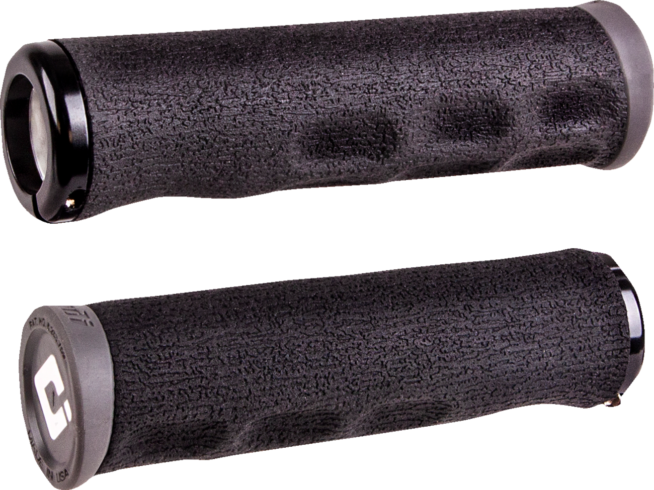 ODI F-1 Series v2.1 Grips - Lock-On - Tinker Juarez Signature Dread Lock - Black D36DLB-B