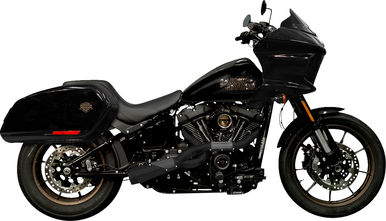 TRASK 2-into-1 Big Sexy Exhaust System - Black TM-5130BK