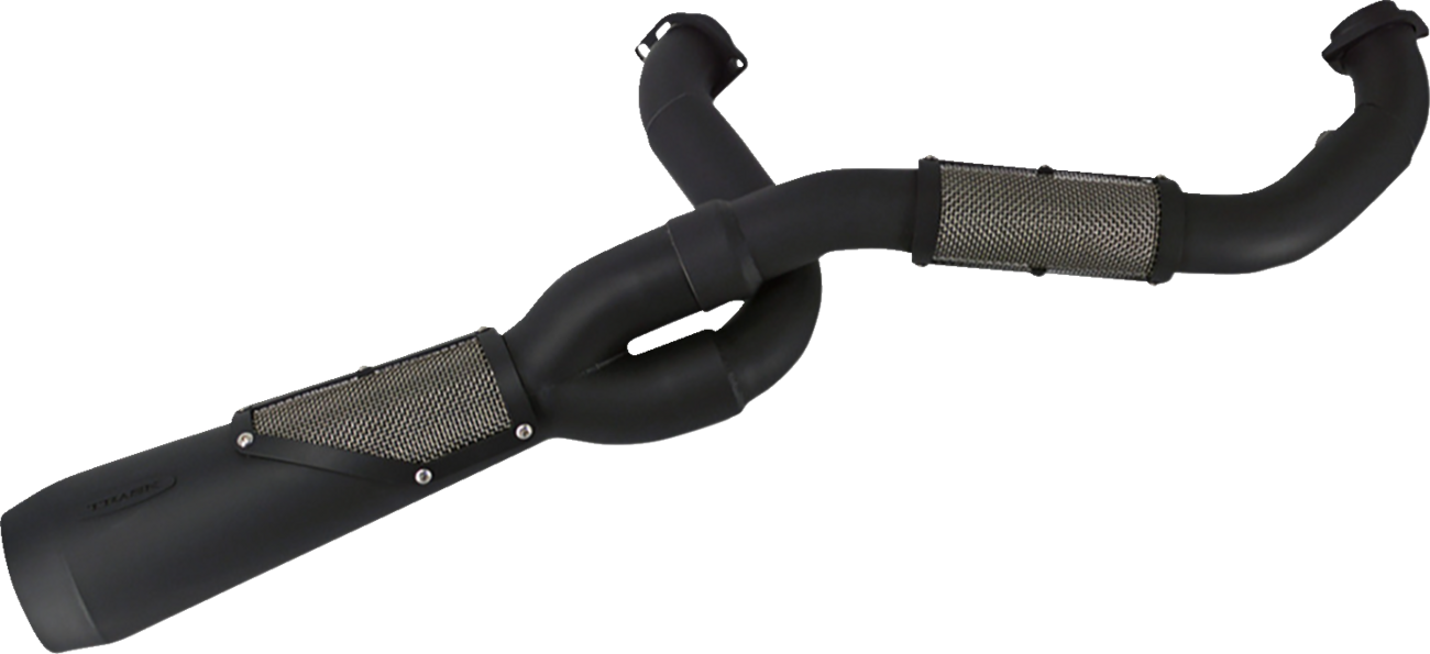 TRASK 2-into-1 Big Sexy Exhaust System - Black TM-5131BK