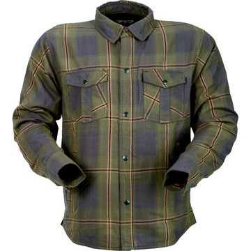 Z1R Flannel Shirt - Olive - 3XL 3040-3306