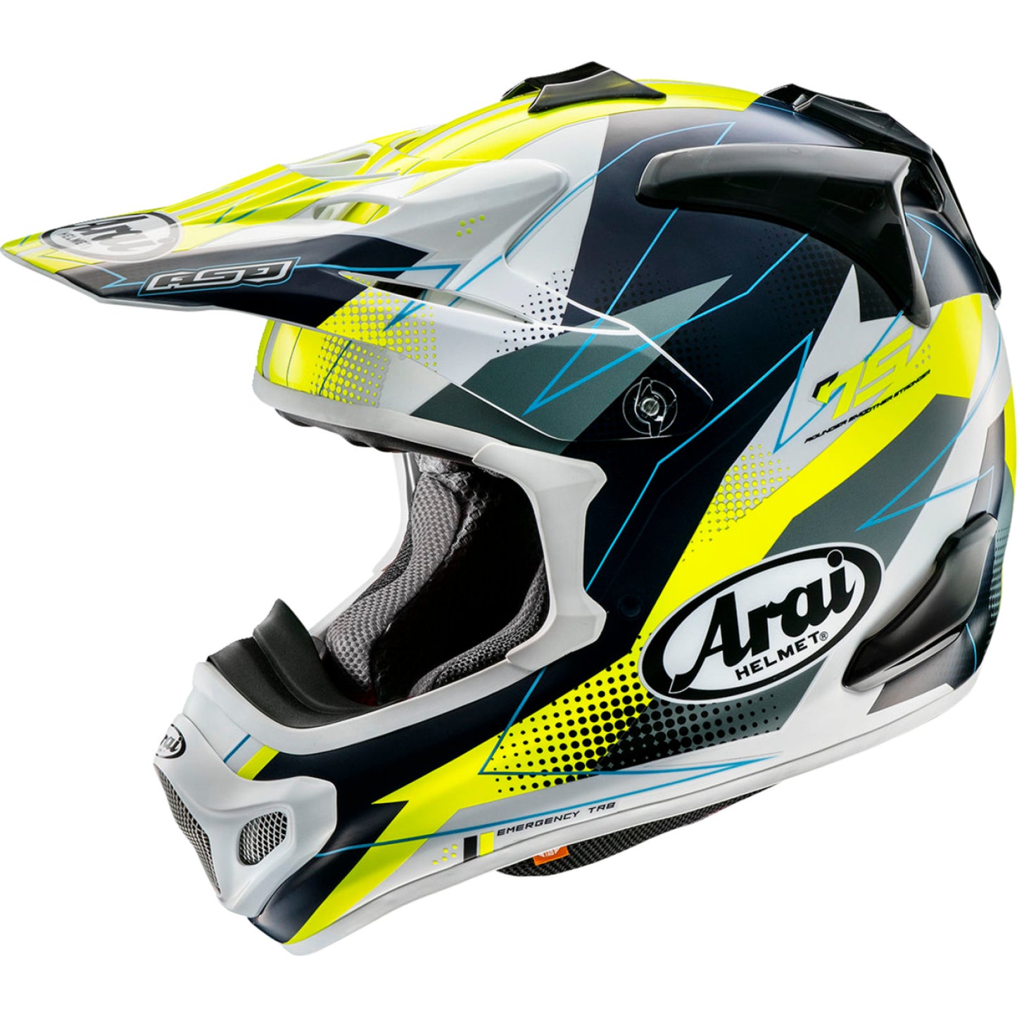 ARAI HELMETS VX-Pro4 Helmet - Resolute - Yellow - Large 0110-8485