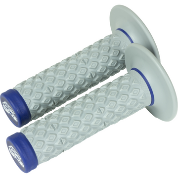 Renthal MX Dual Grips - Comfort - Soft/Firm - Blue G206