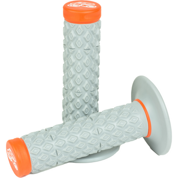 Renthal MX Dual Grips - Comfort - Soft/Firm - Orange G208