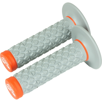 Renthal MX Dual Grips - Comfort - Soft/Firm - Orange G208