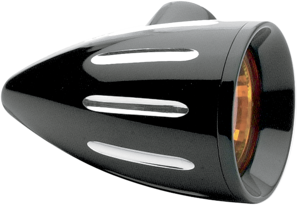 Headwinds Black 1" Turn Signal 3-1811ZAP