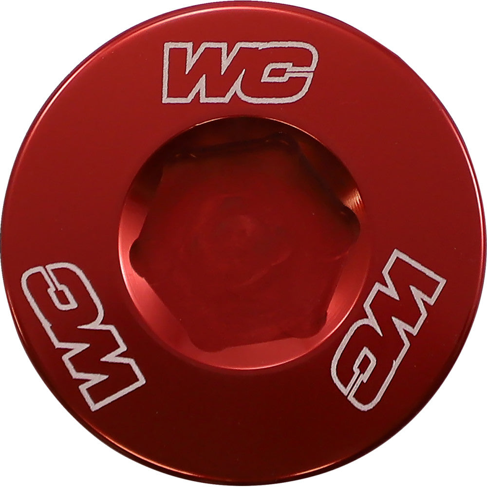 WORKS CONNECTION Engine Plug - Red - Gas Gas/Husqvarna/KTM 24-451