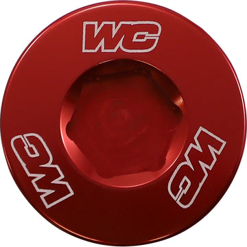 WORKS CONNECTION Engine Plug - Red - Gas Gas/Husqvarna/KTM 24-451